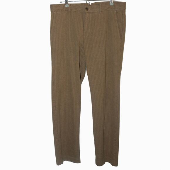 Tommy Hillfiger Stripped Straight Leg Slacks 34/32 - Picture 1 of 7